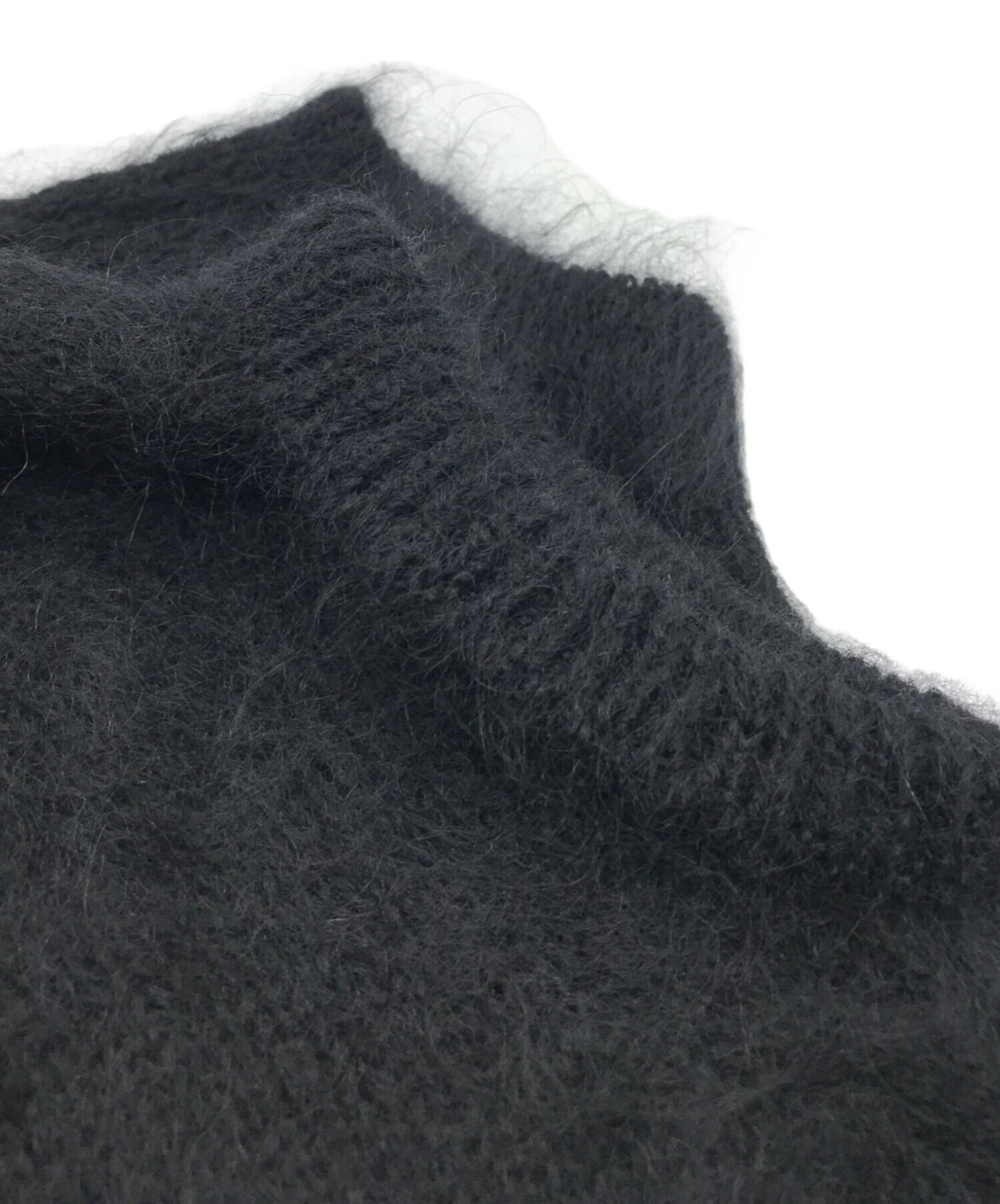 [Pre-owned] YOHJI YAMAMOTO Mohair Alpaca Blend Short Sleeve Knit FE-K04-191