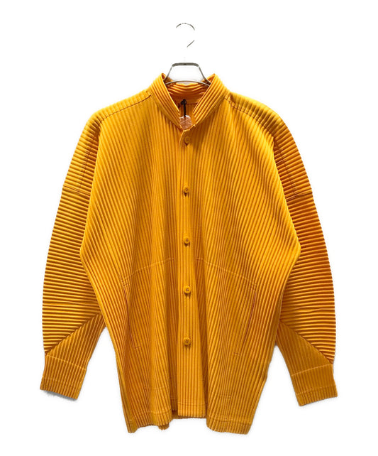 [Pre-owned] HOMME PLISSE ISSEY MIYAKE Pleated stand collar shirt HP21JJ111