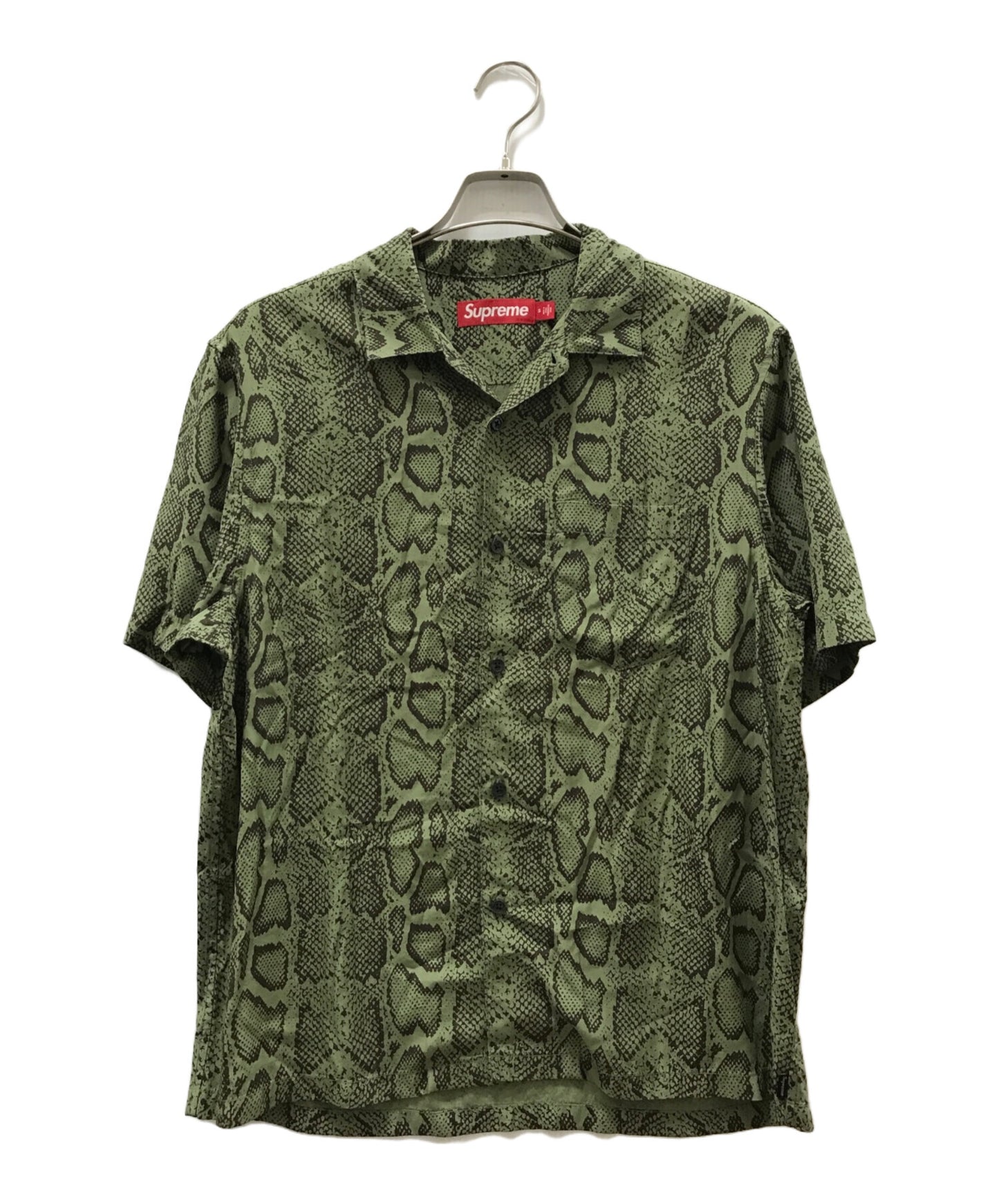[Pre-owned] SUPREME Snake S/S Shirt