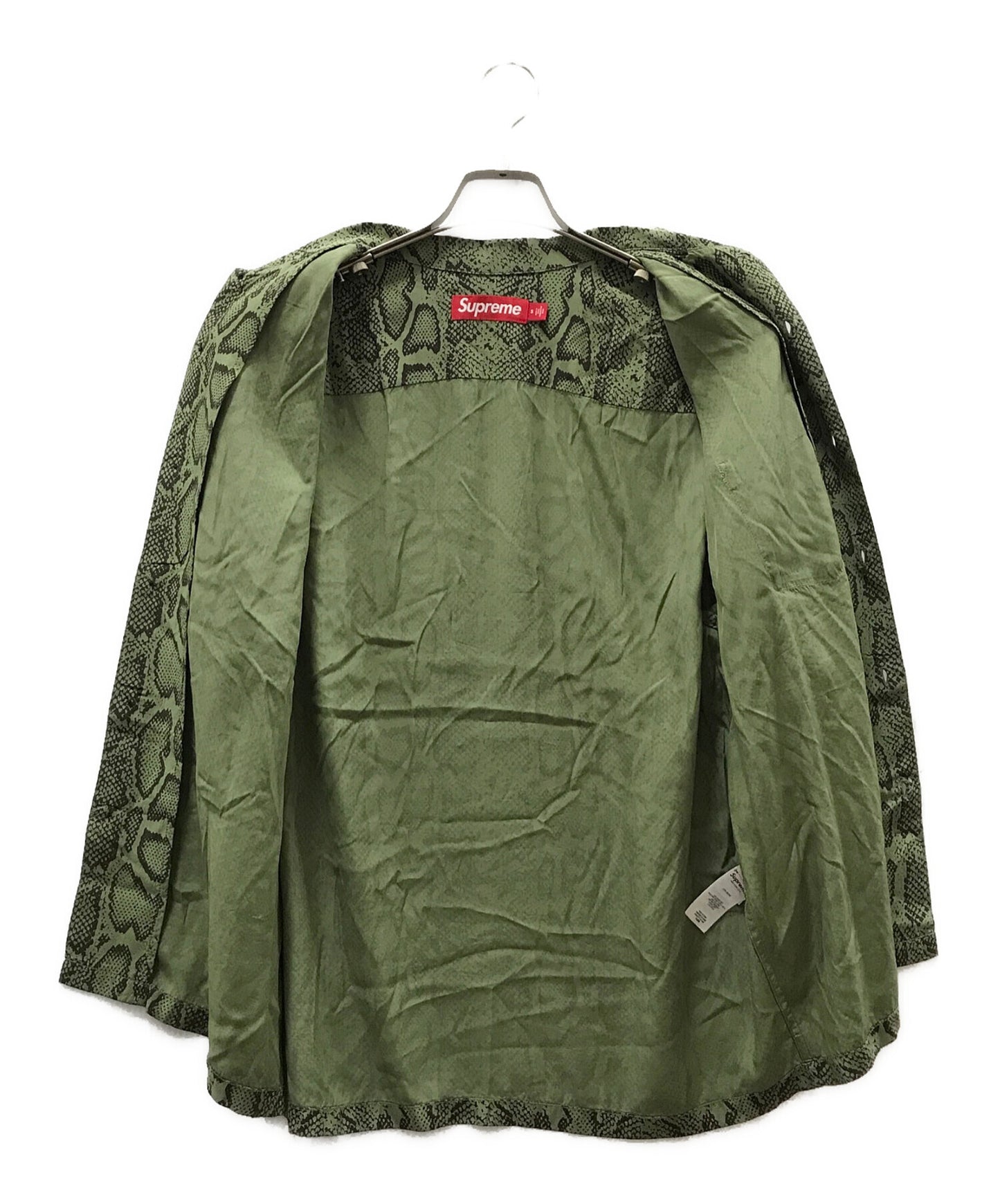 [Pre-owned] SUPREME Snake S/S Shirt