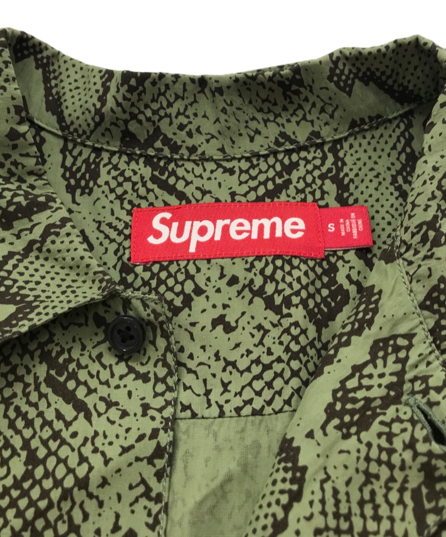 [Pre-owned] SUPREME Snake S/S Shirt