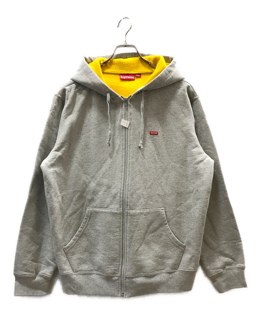 [Pre-owned] SUPREME Contrast Zip Up Hooded Sweatshirt