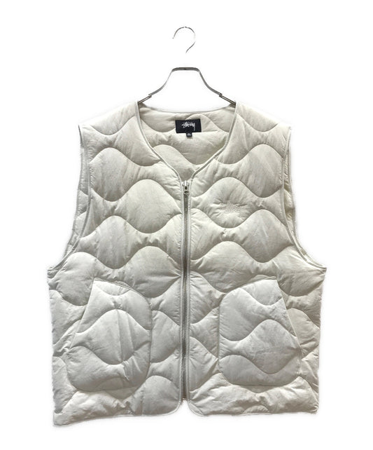 [Pre-owned] stussy quilted vest