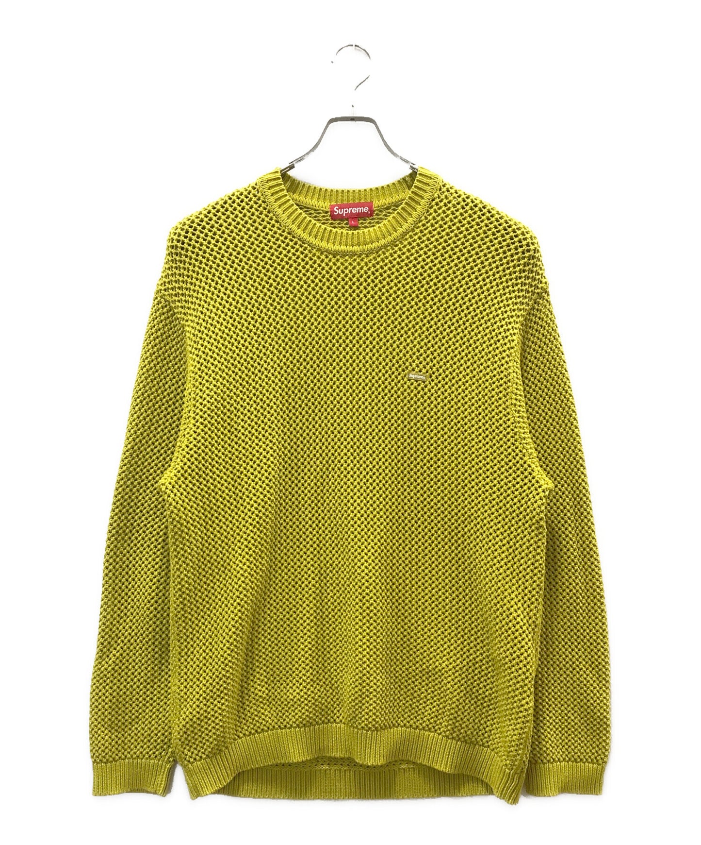 [Pre-owned] SUPREME Open Knit Small Box Sweater