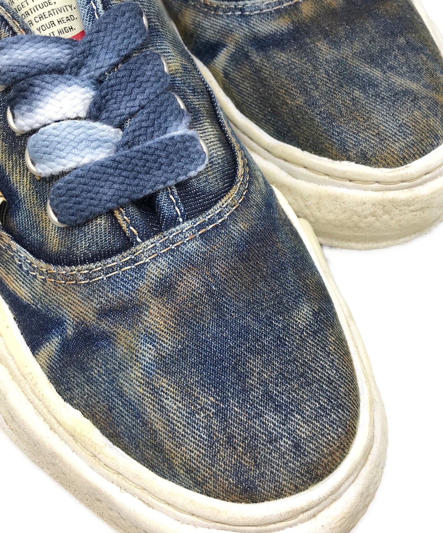 [Pre-owned] MIHARA YASUHIRO BAKER/ original sole washed denim Low-Top sneaker A13FW735