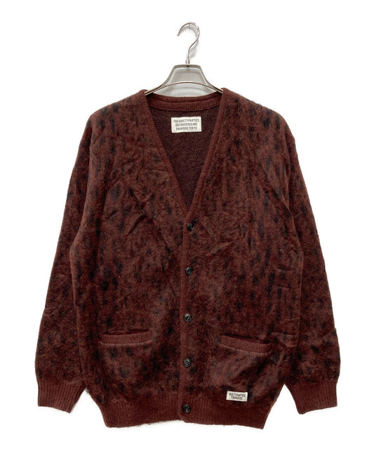 [Pre-owned] WACKO MARIA Leopard mohair cardigan