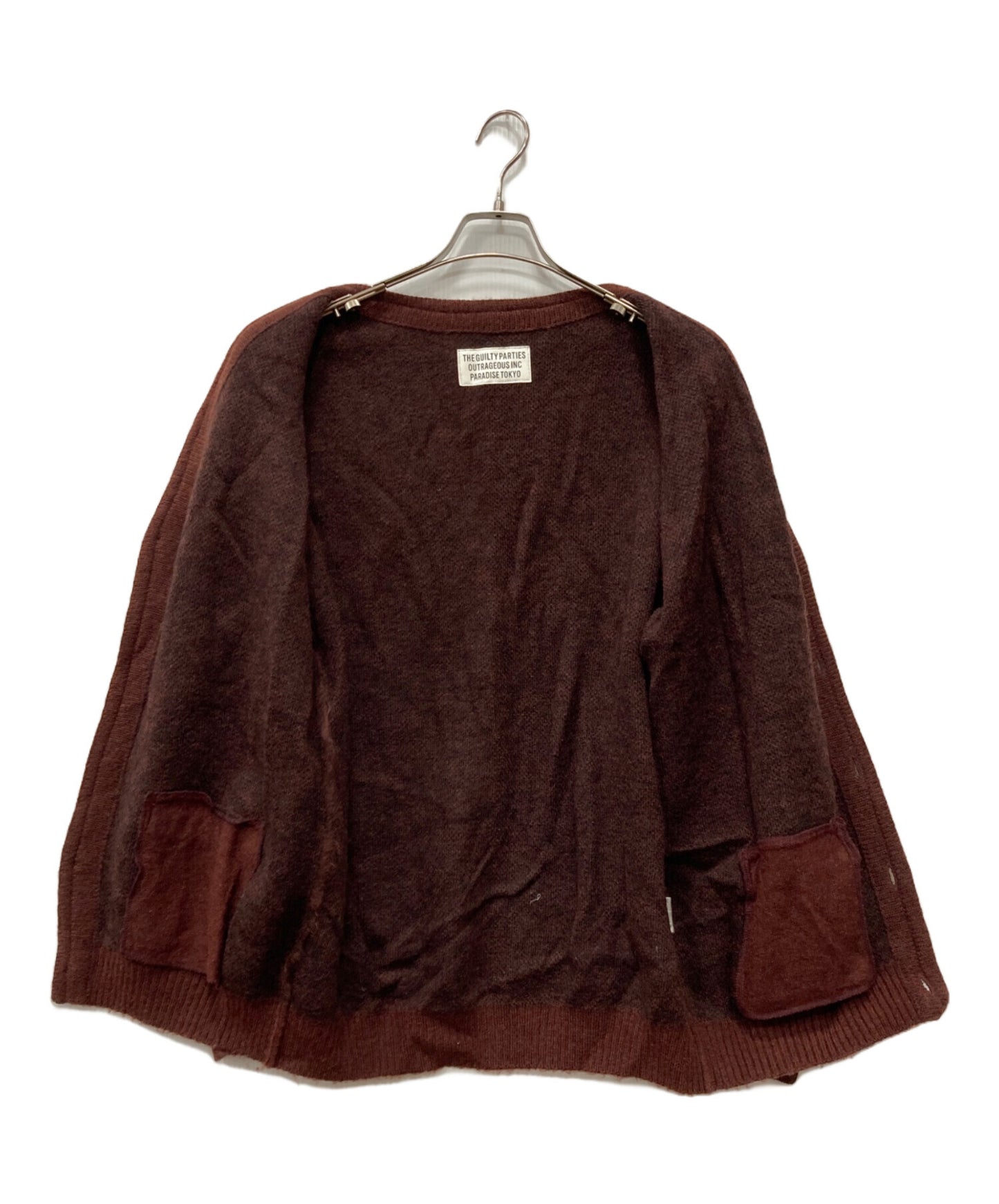 [Pre-owned] WACKO MARIA Leopard mohair cardigan