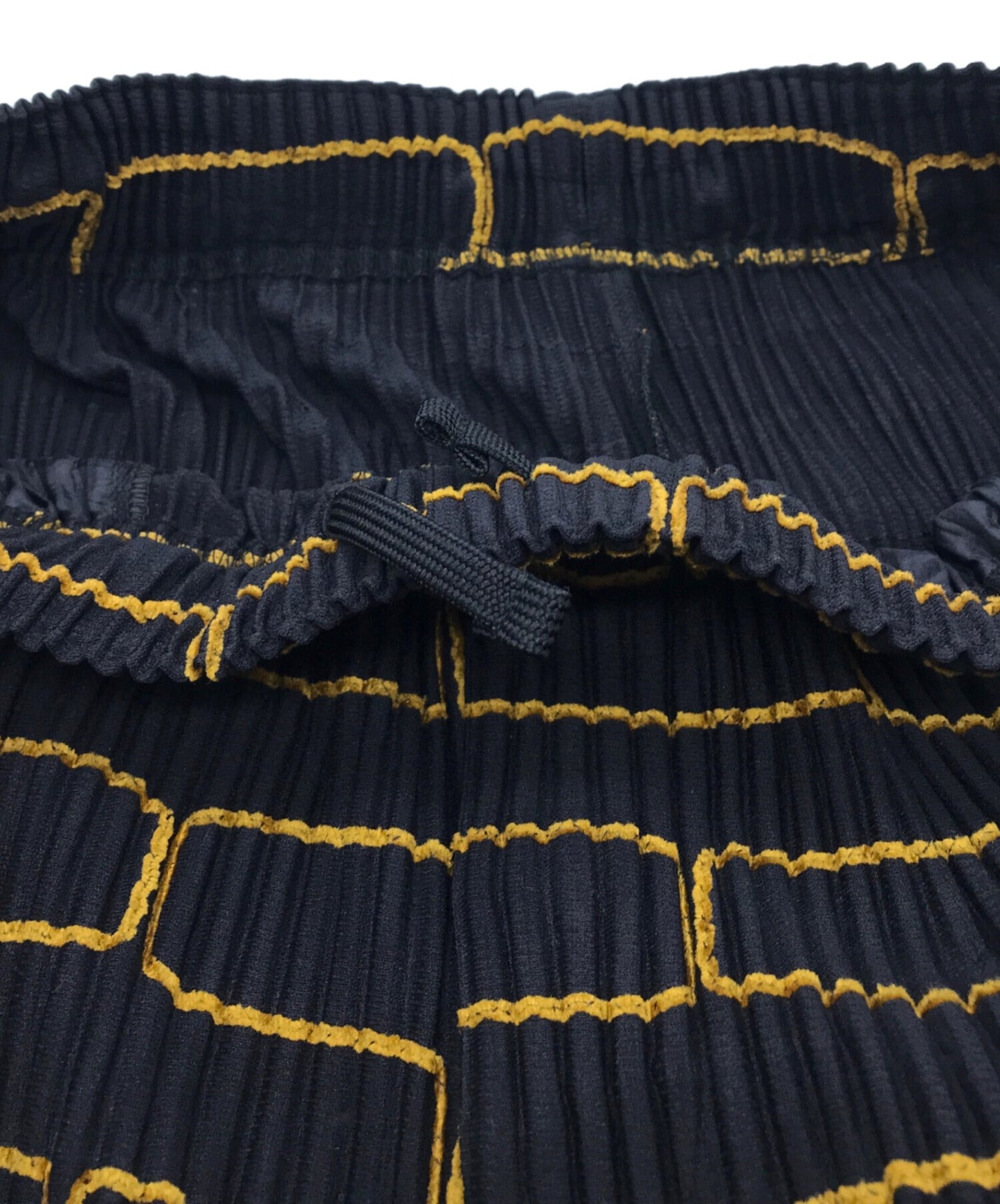 [Pre-owned] HOMME PLISSE ISSEY MIYAKE EMBROIDERY PLEATS HP33JF358