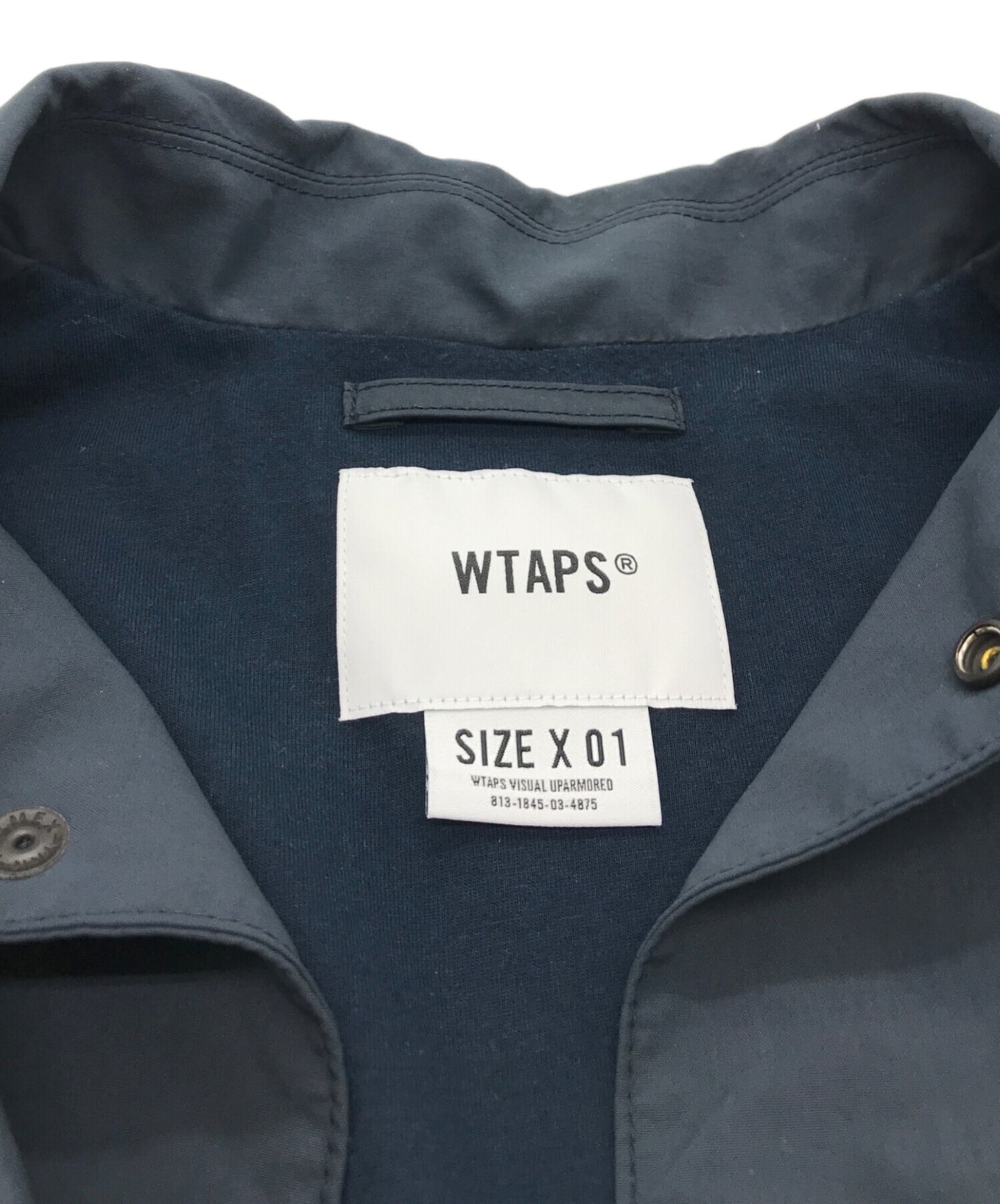 [Pre-owned] WTAPS CHIEF JACKET NYLON WEATHER SIGN 232TQDT-JKM01