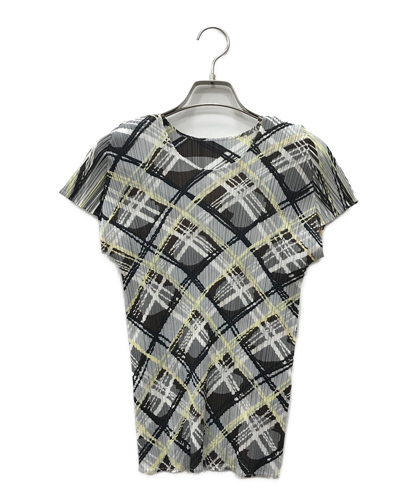 [Pre-owned] PLEATS PLEASE pleated knit PP01-JK753