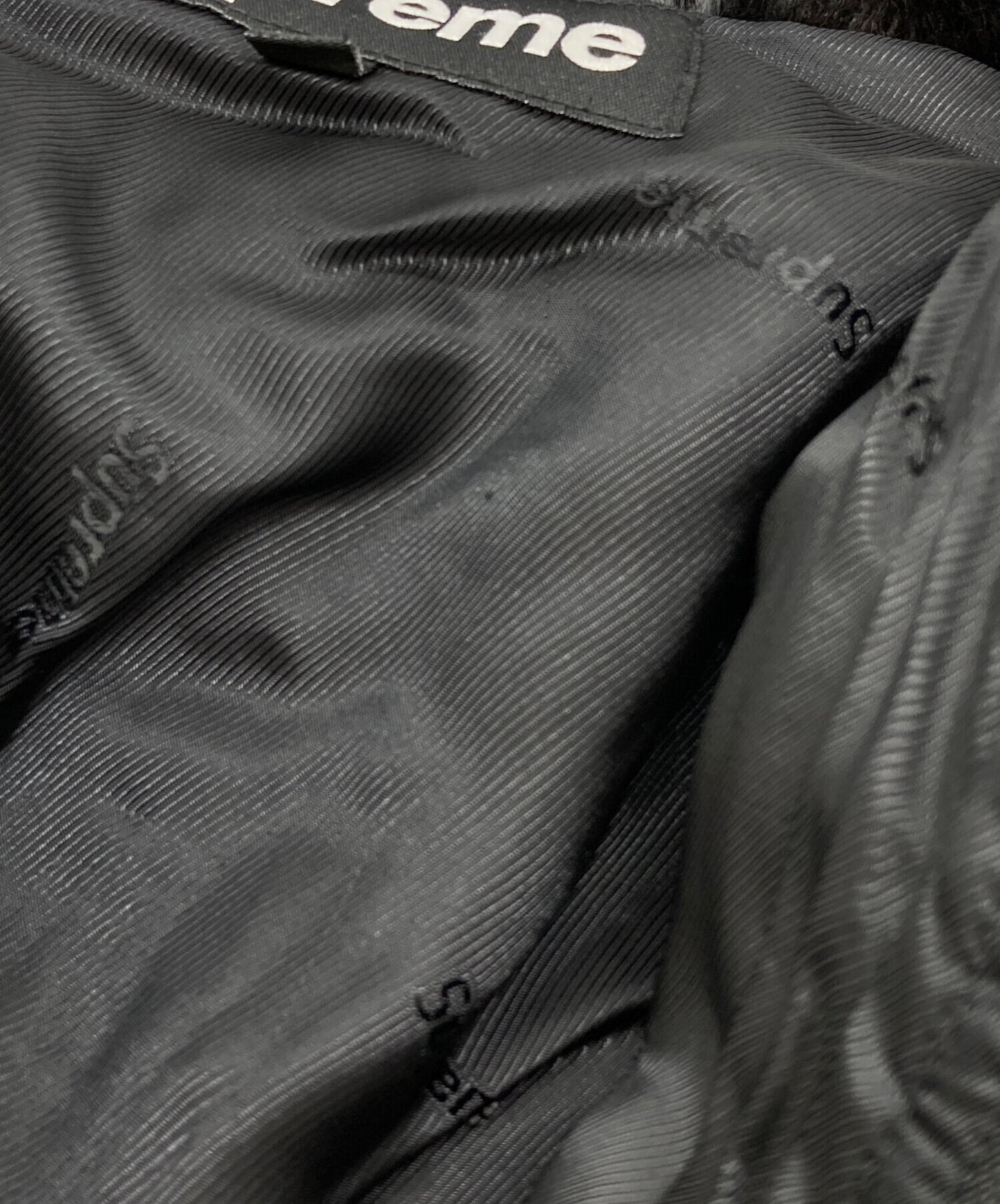 [Pre-owned] SUPREME Bandana Faux Fur Bomber Jacket