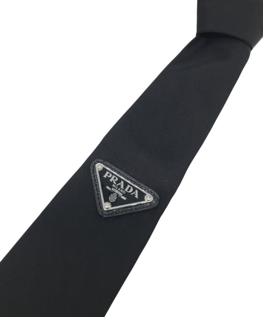 [Pre-owned] PRADA Re-Nylon Gabardine Tie UCR77 S202