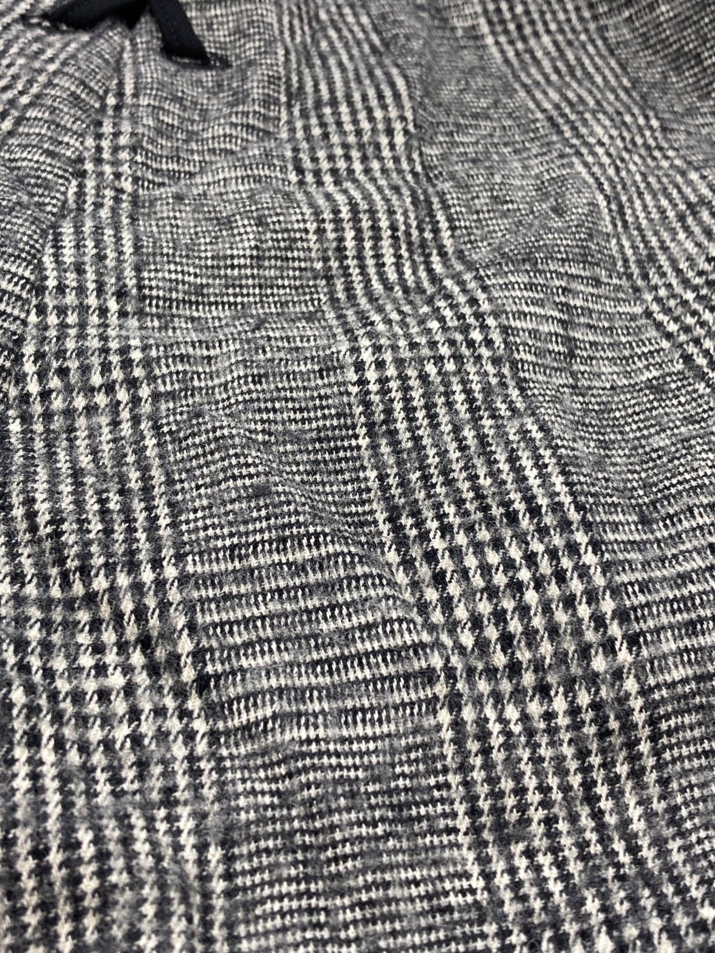 [Pre-owned] Y's Blush Wool Glen Checked Sweater Skirt YO-S14-007