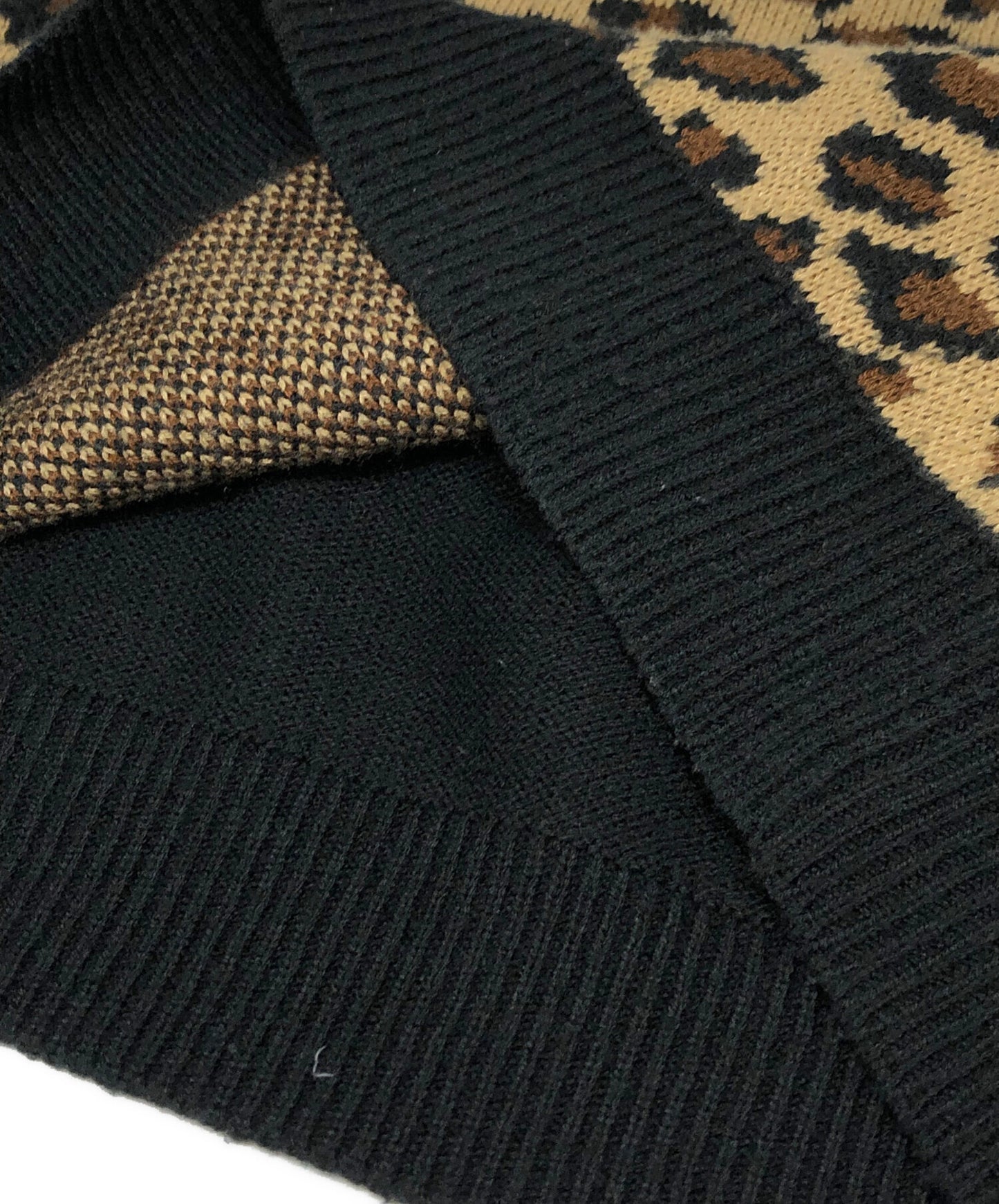 [Pre-owned] SUPREME Leopard Knit Vest