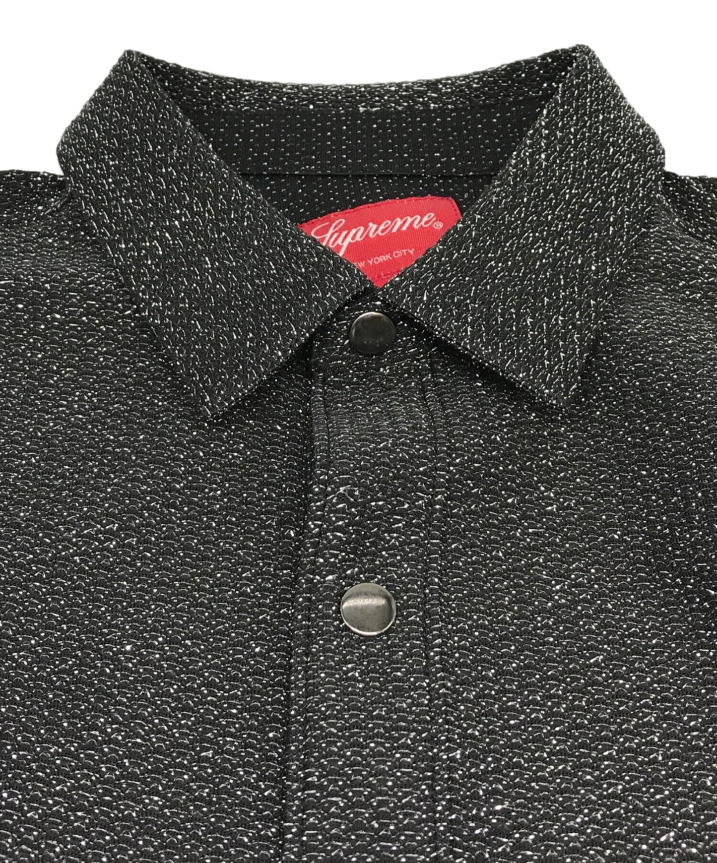 [Pre-owned] SUPREME lurex S/S Shirt
