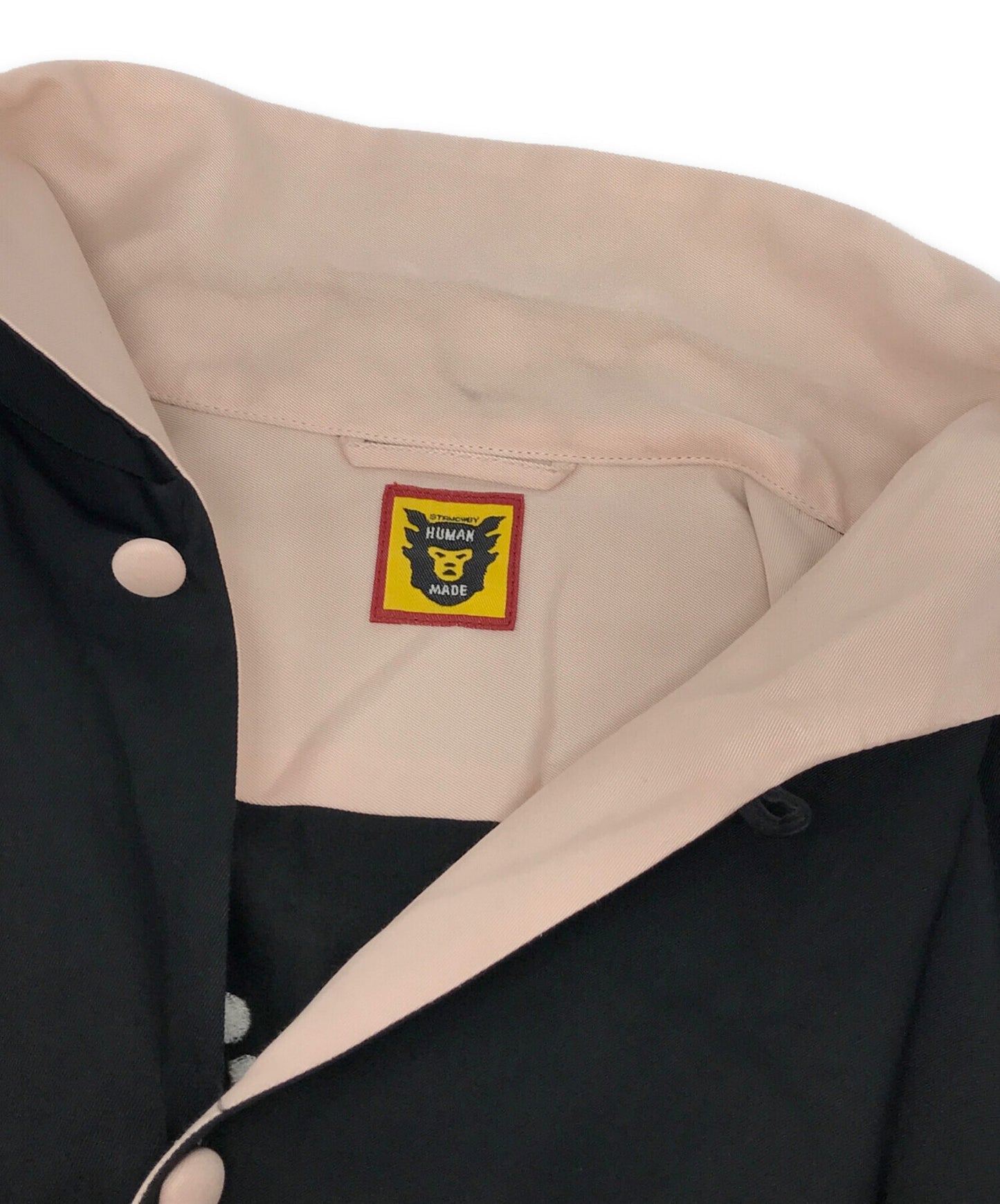 [Pre-owned] HUMAN MADE OPEN COLLAR SHIRT HM28SH019