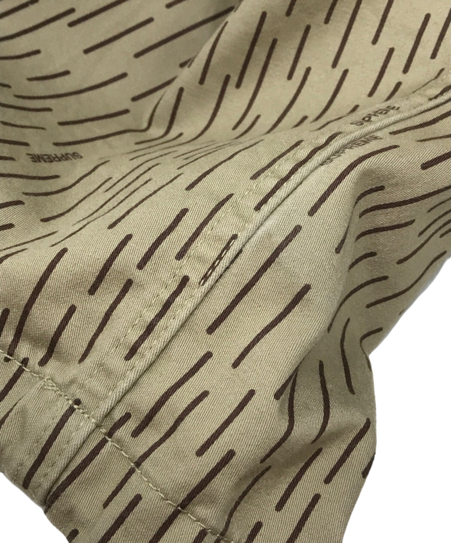 [Pre-owned] SUPREME Cargo Pant Tan Raindrop