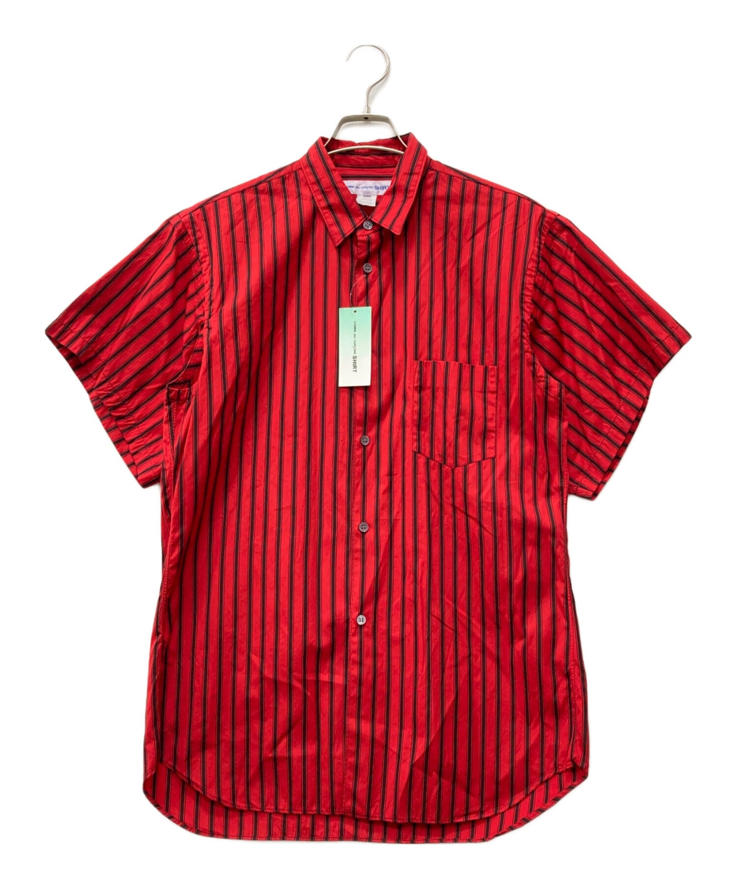 [Pre-owned] COMME des GARCONS SHIRT Stripe Shortsleeve Shirt FI-B022