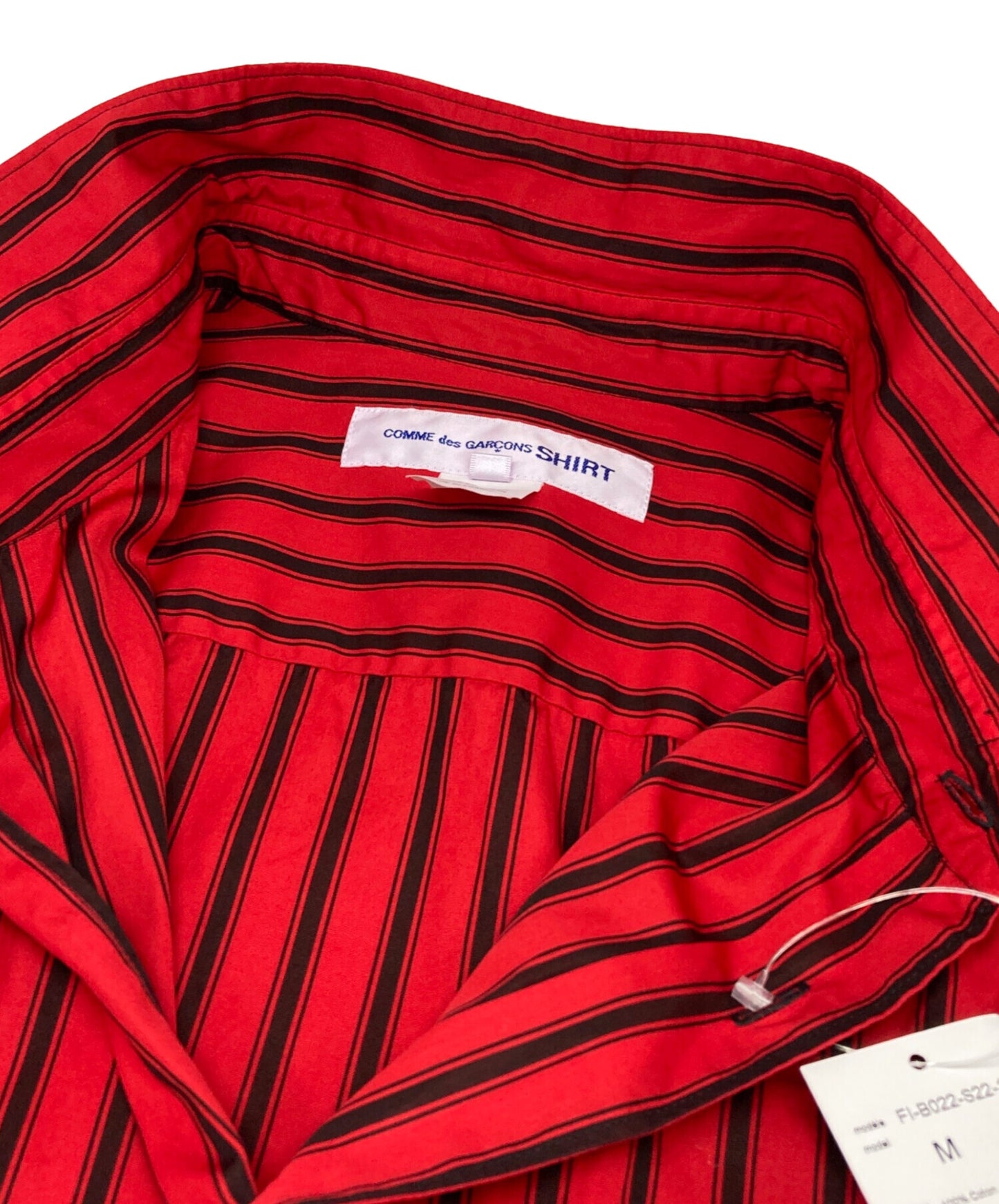 [Pre-owned] COMME des GARCONS SHIRT Stripe Shortsleeve Shirt FI-B022