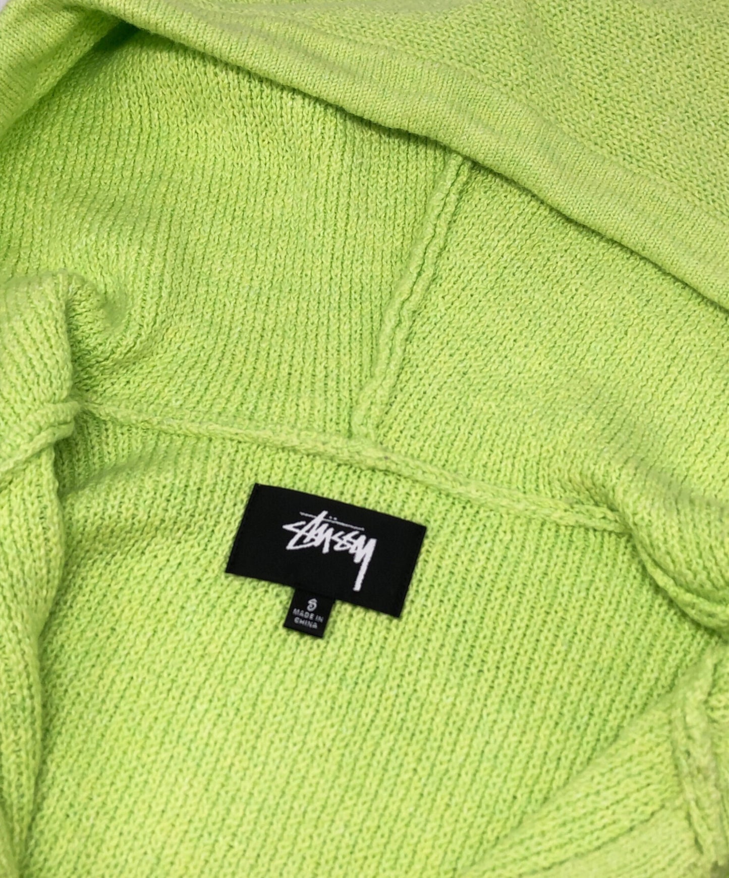 [Pre-owned] stussy HOODED ZIP SWEATER 117261