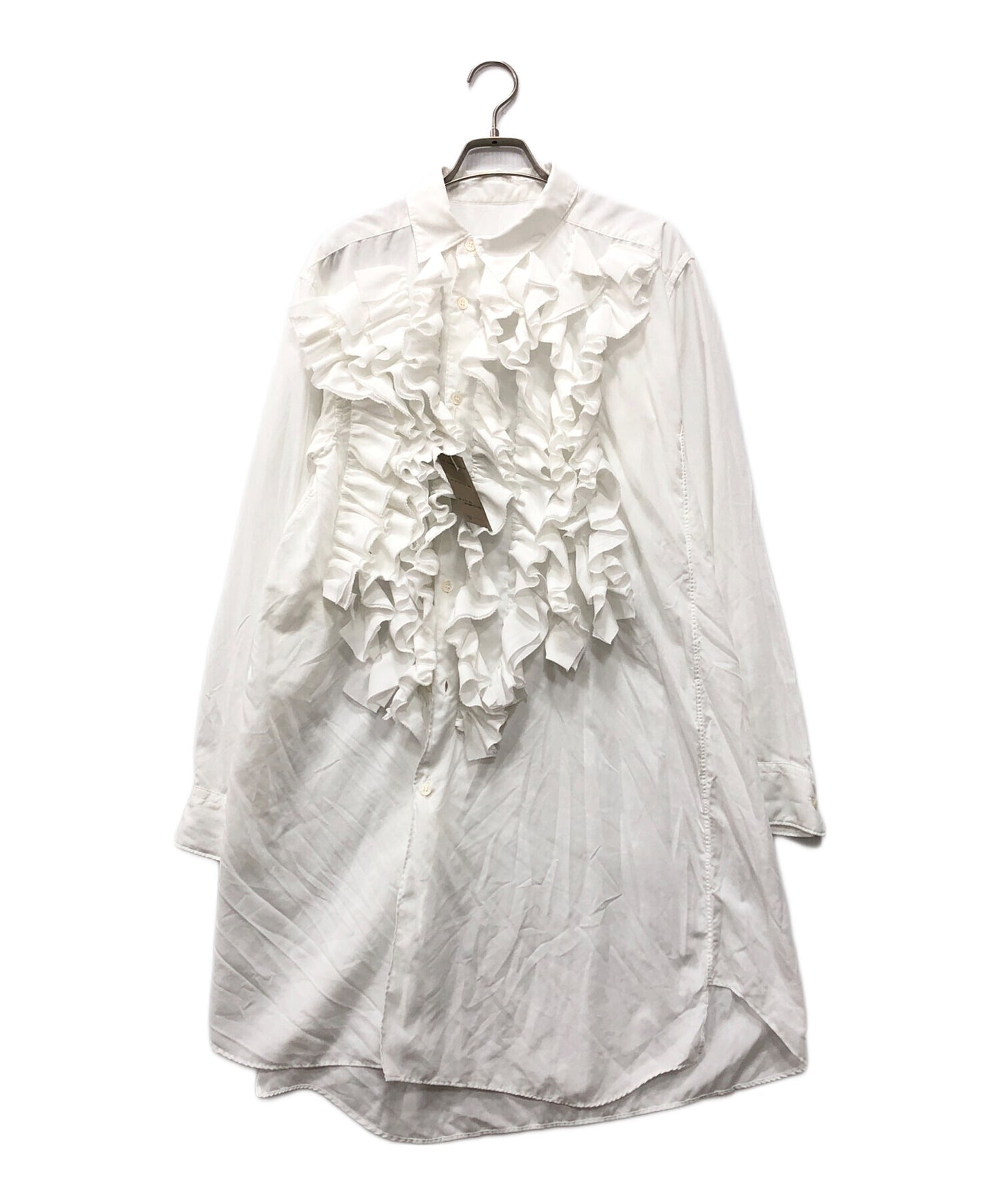 [Pre-owned] COMME des GARCONS HOMME PLUS Twist Ruffle Long Shirt PJ-B025
