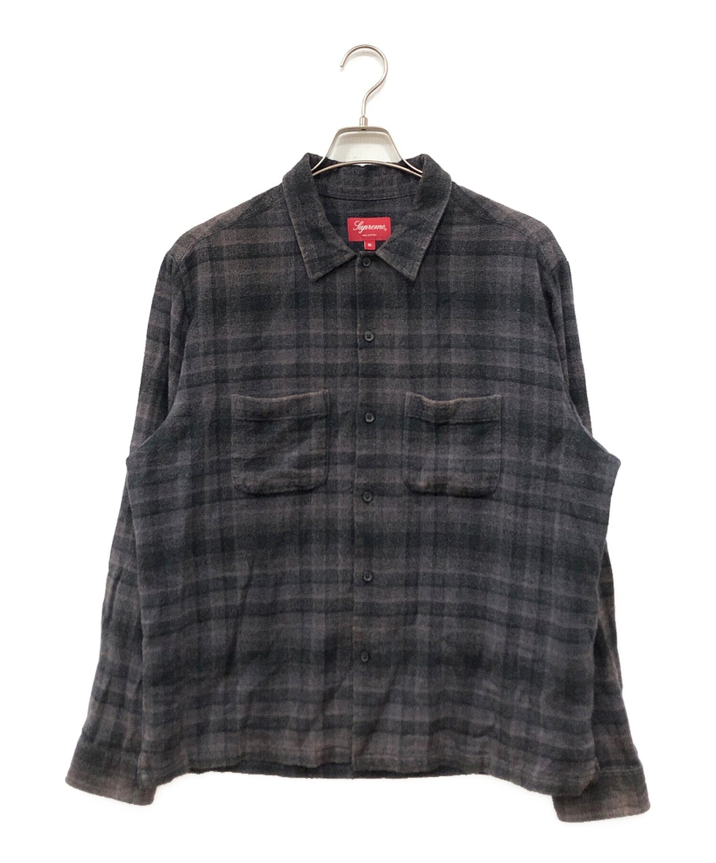 [Pre-owned] SUPREME Plaid Flannel Shirt