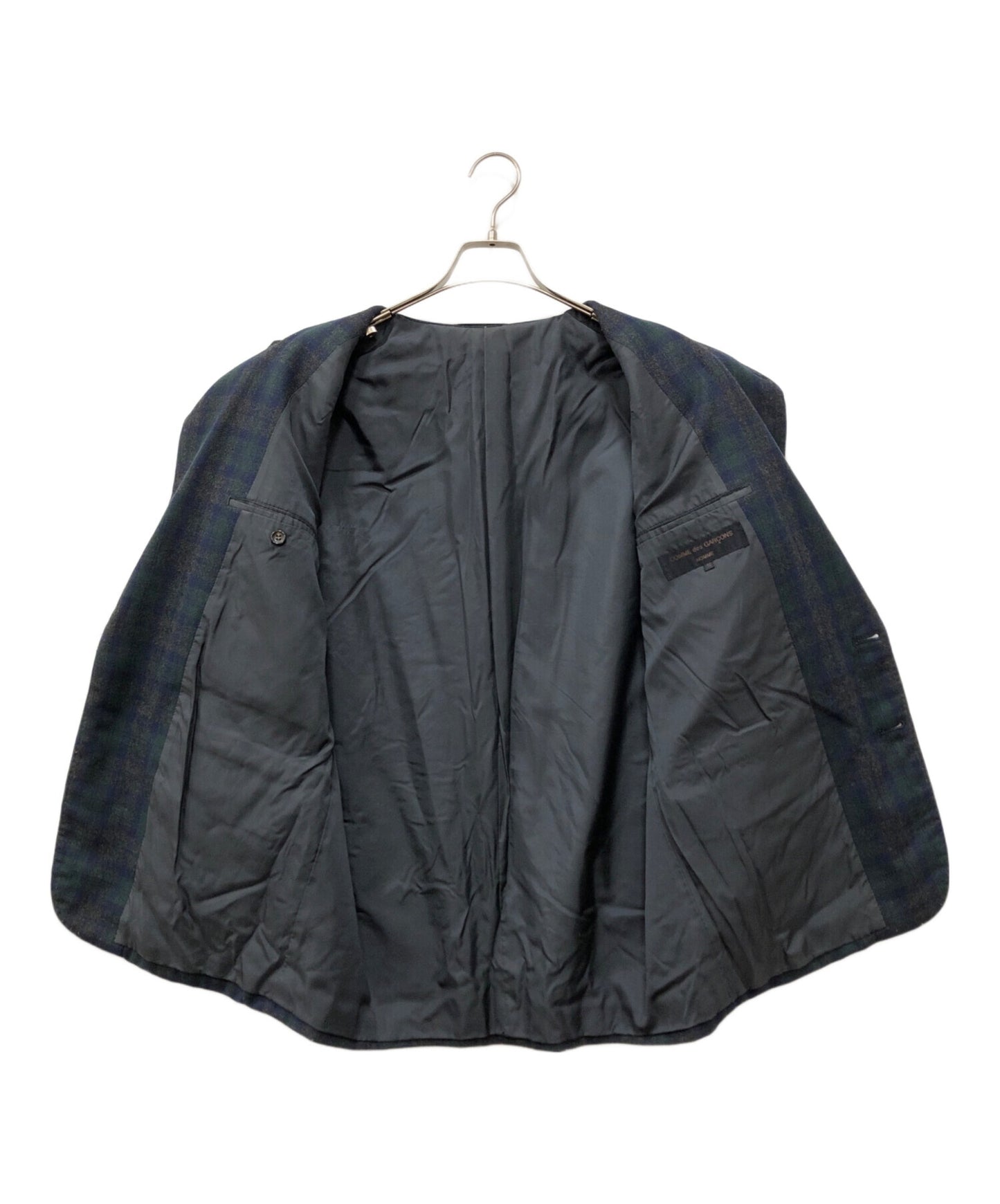 [Pre-owned] COMME des GARCONS HOMME 2B Check Jacket HJ-05013