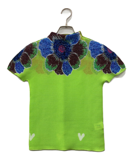 [Pre-owned] me ISSEY MIYAKE Short-sleeved flower-printed cut and sewn MI01FK215