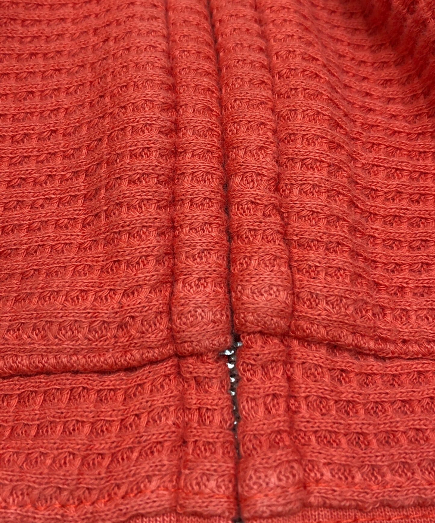 [Pre-owned] stussy DOUBLE LAYER WAFFLE ZIP HOODIE