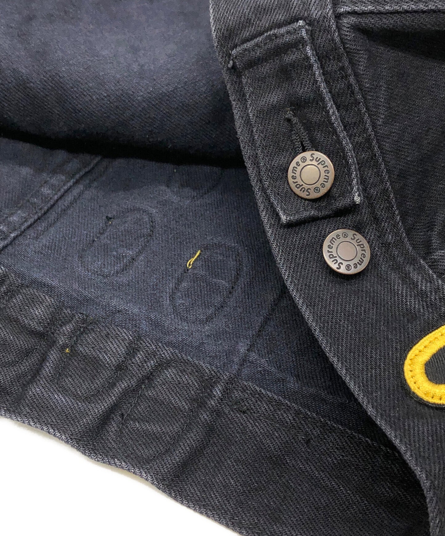 [Pre-owned] SUPREME PATCHES DENIM JACKET