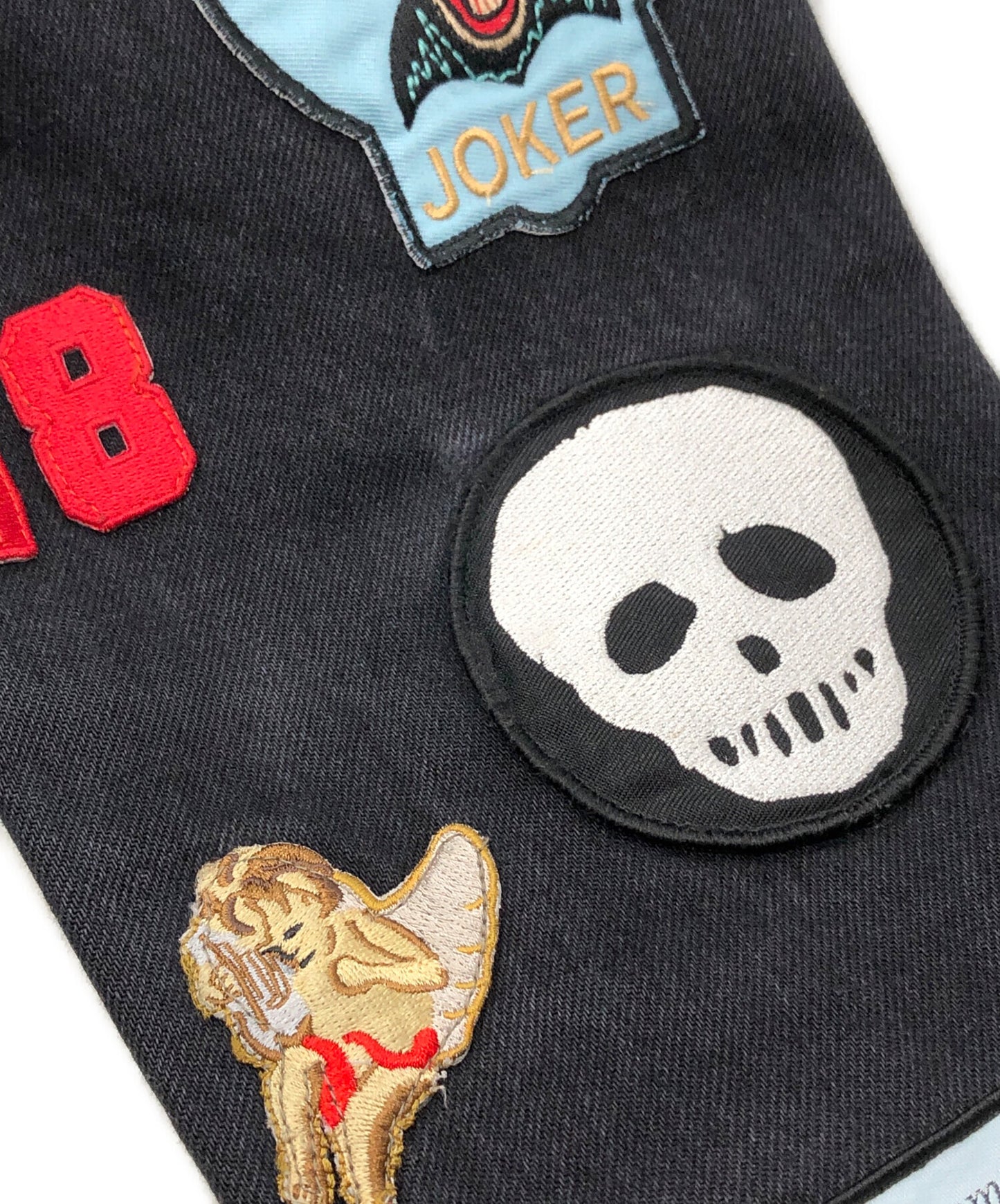 [Pre-owned] SUPREME PATCHES DENIM JACKET