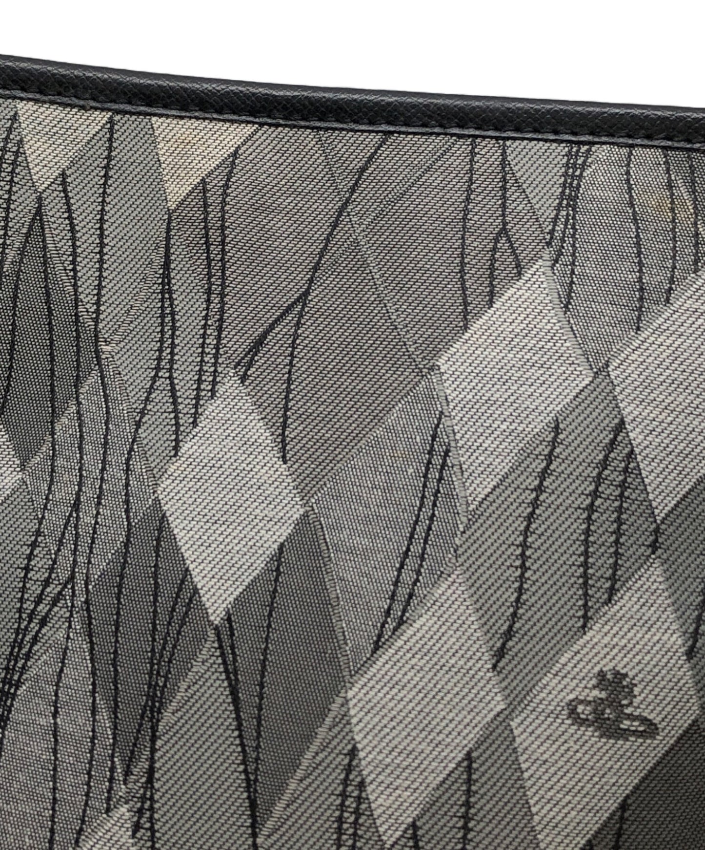 [Pre-owned] Vivienne Westwood Orb Argyle Pattern Shoulder Bag