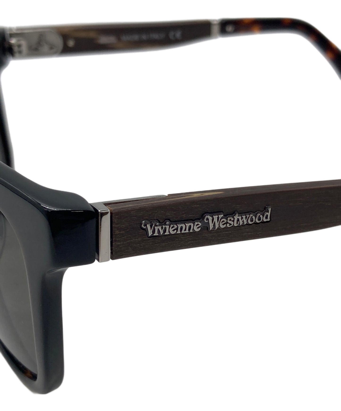 [Pre-owned] Vivienne Westwood Wooden Sunglasses VW891S02