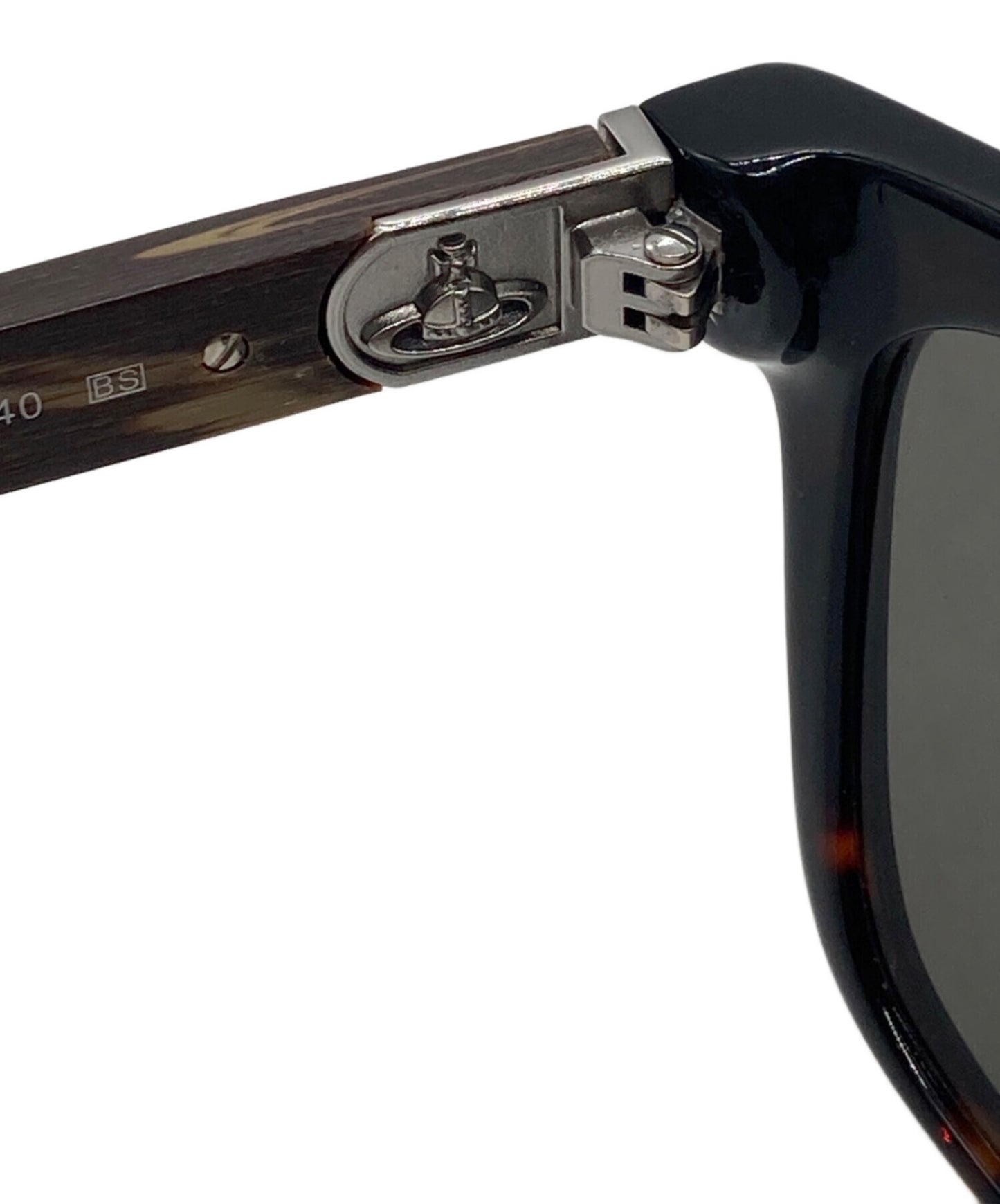 [Pre-owned] Vivienne Westwood Wooden Sunglasses VW891S02