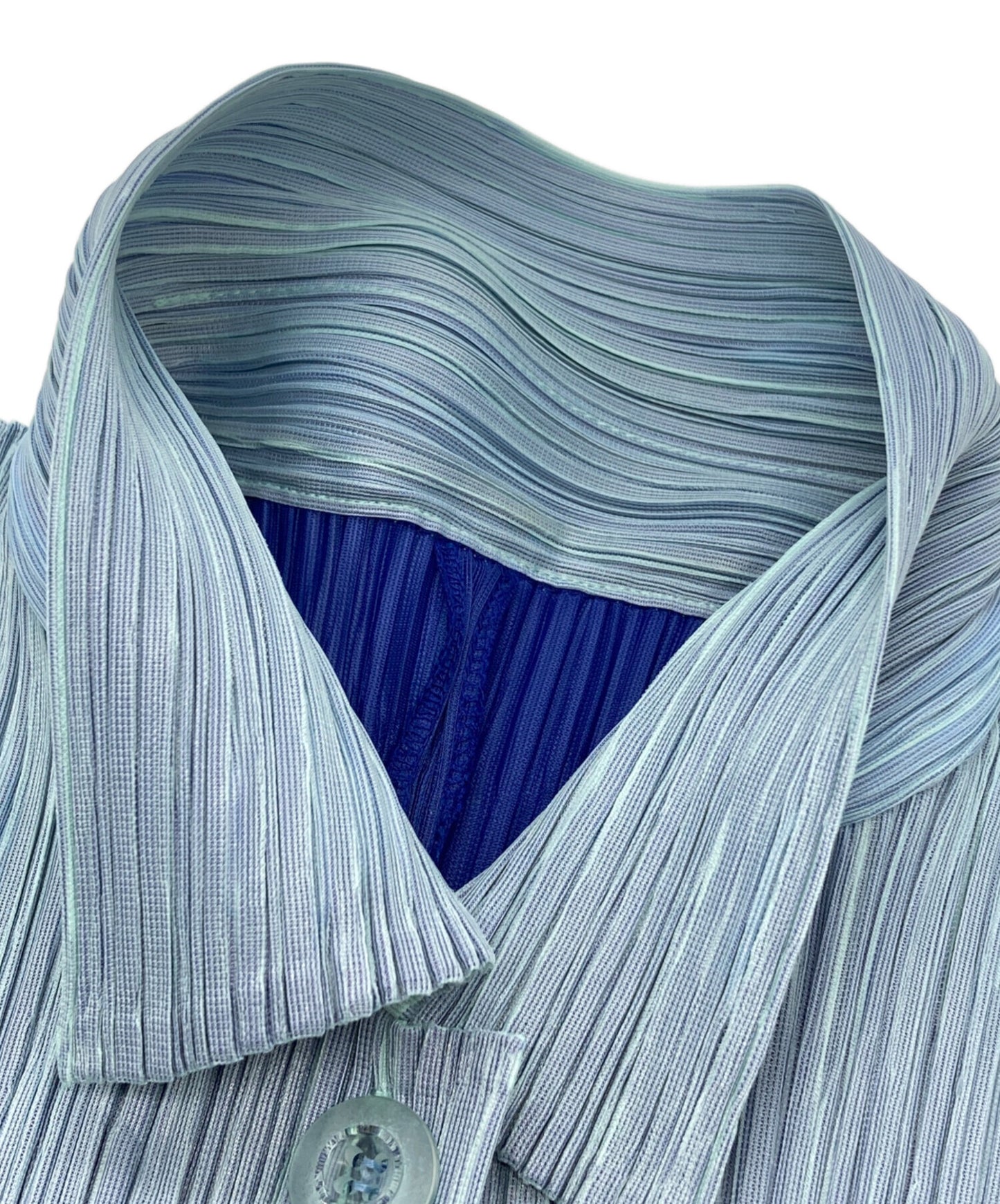 [Pre-owned] PLEATS PLEASE Dot Pleated Short-Sleeved Shirt PP81-J0794