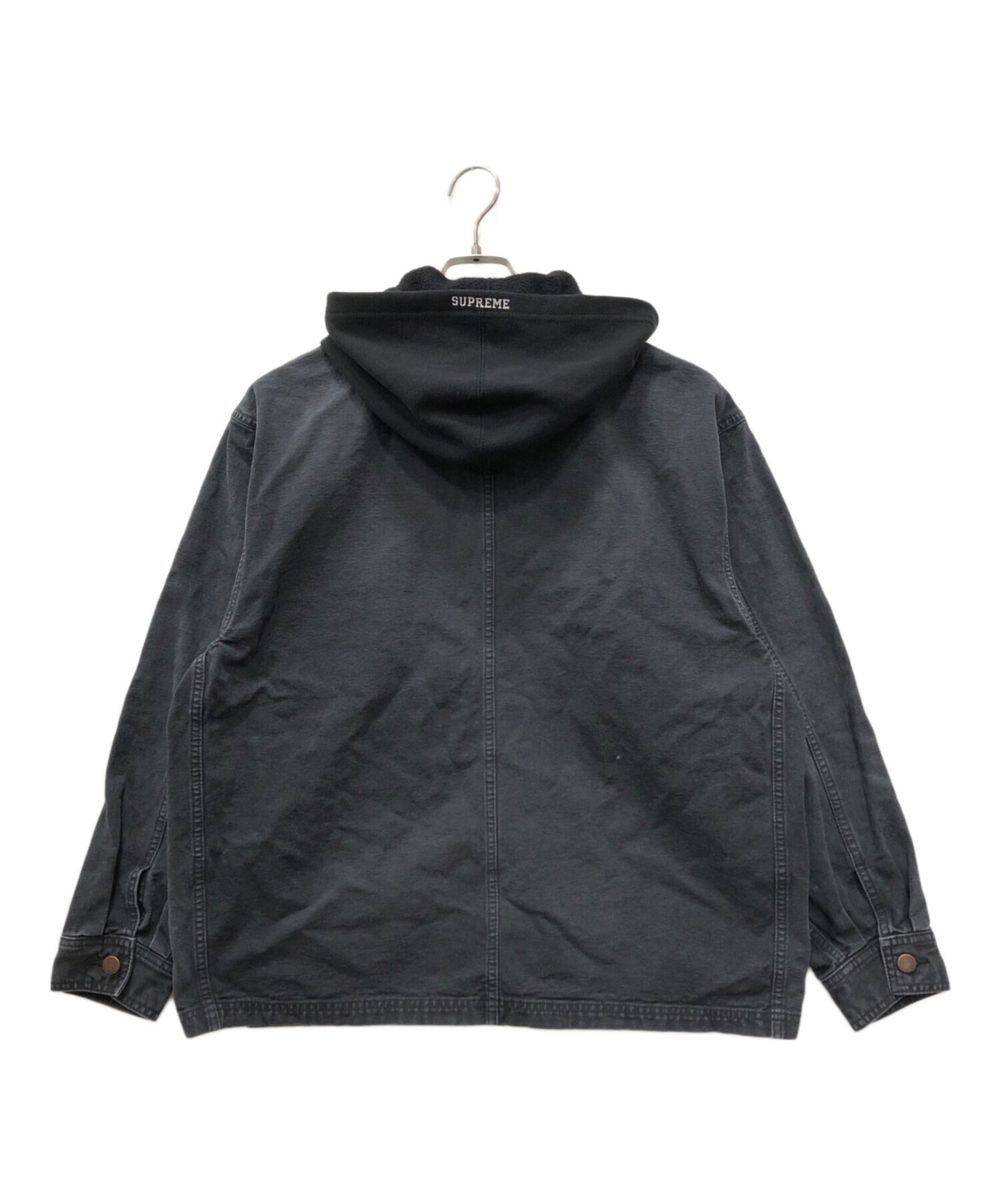 [Pre-owned] SUPREME Worn Hooded Chore Coat