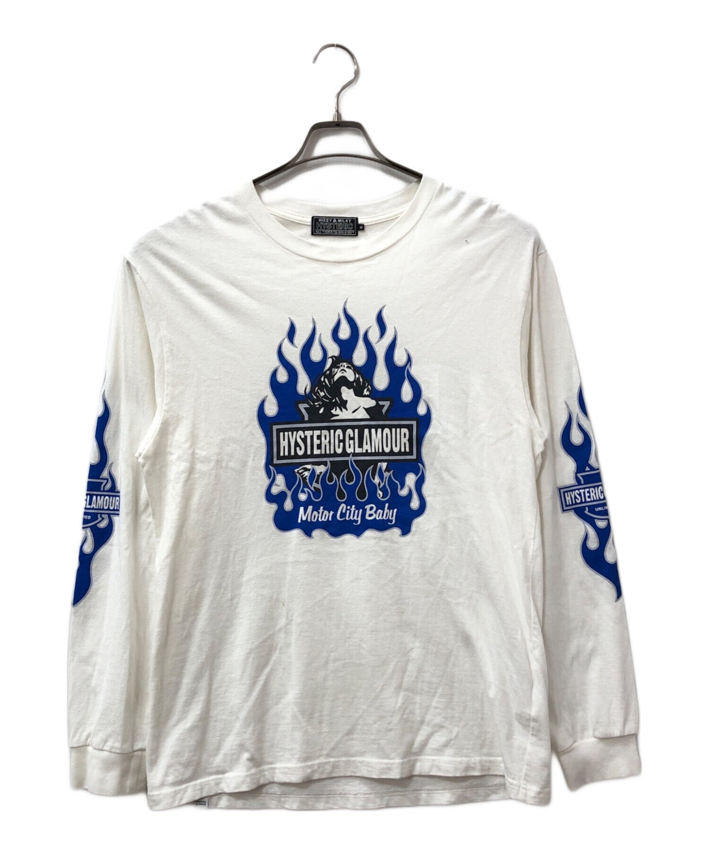 [Pre-owned] Hysteric Glamour MOTOR CITY BABY Long T-shirt 02251CL01