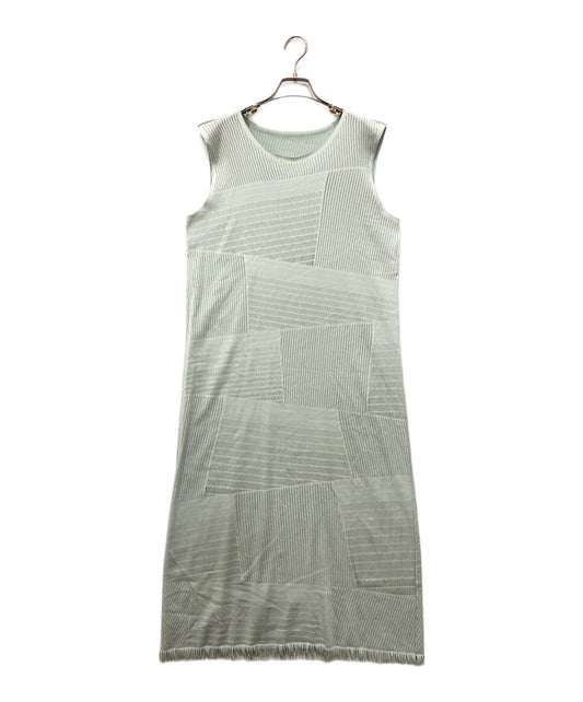 [Pre-owned] PLEATS PLEASE Mesh Long Dress PP74LH925