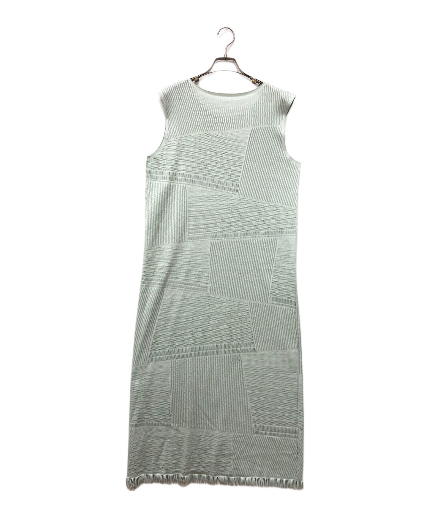 [Pre-owned] PLEATS PLEASE Mesh Long Dress PP74LH925