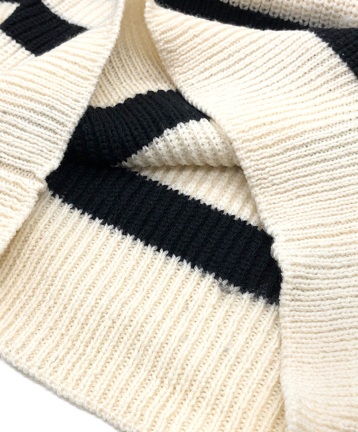 [Pre-owned] RAF SIMONS R patch border wool knit 2052183