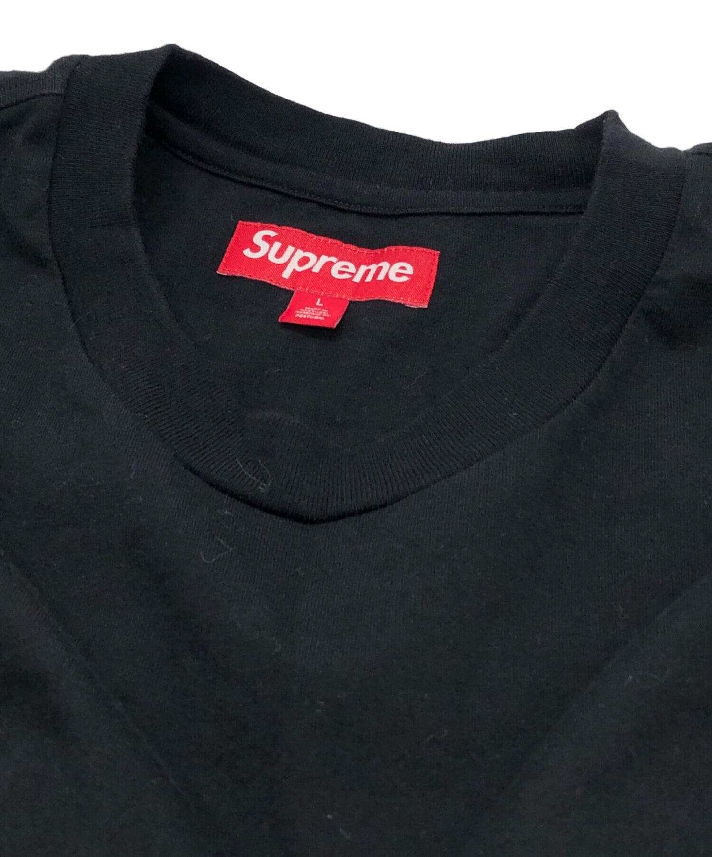 [Pre-owned] SUPREME intarsia s/s top