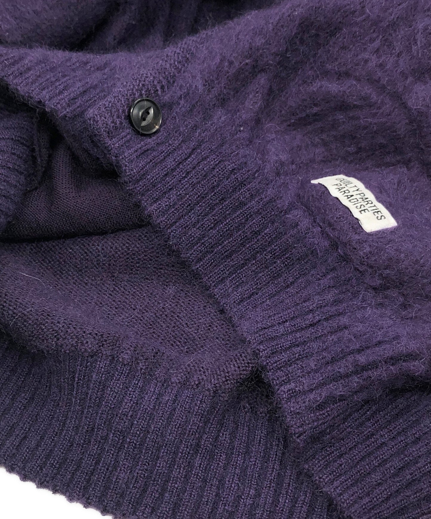 [Pre-owned] WACKO MARIA PREMIUM MOHAIR KNIT CARDIGAN