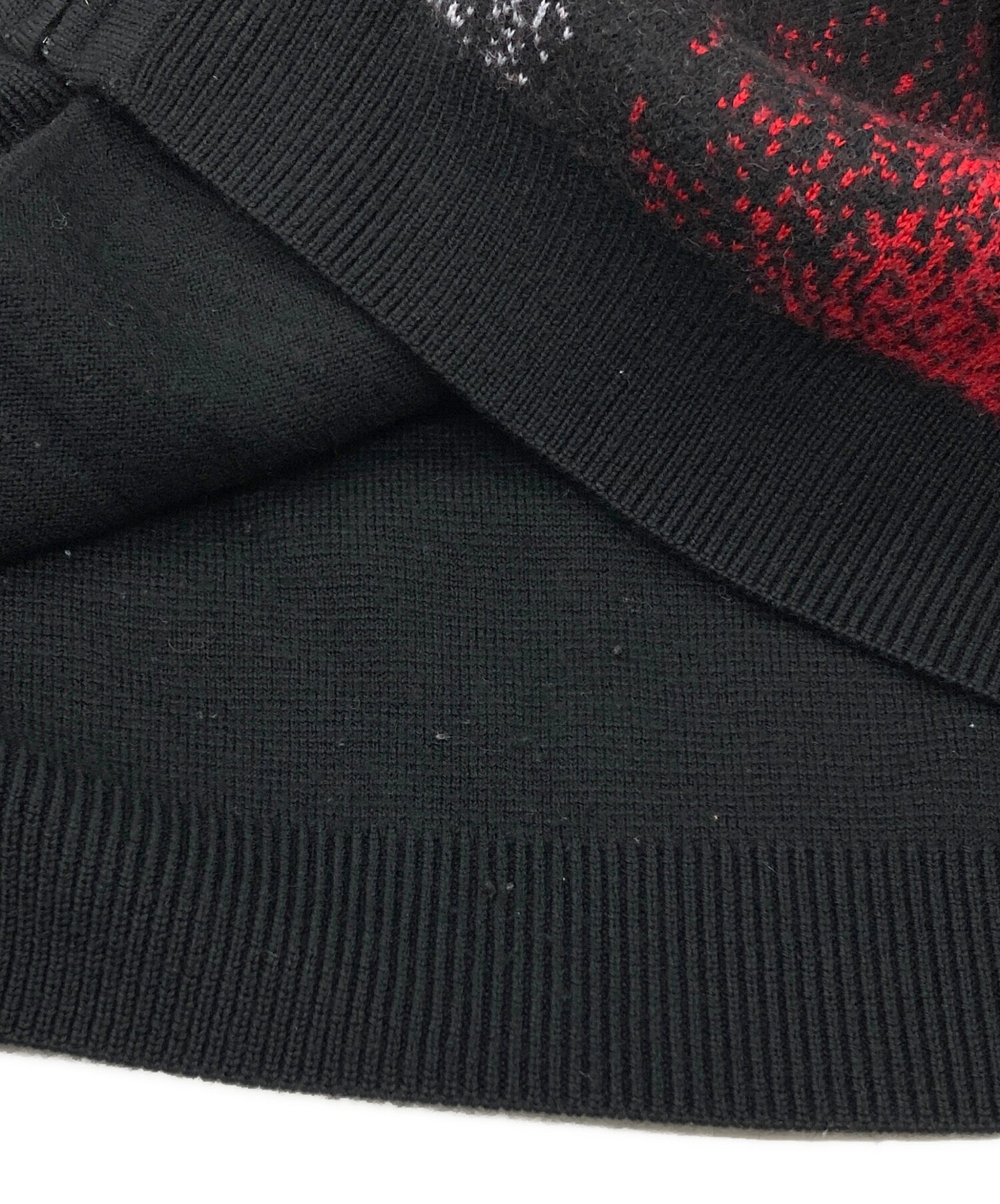 [Pre-owned] SUPREME GRADIENT STRIPE ZIP UP CARDIGAN