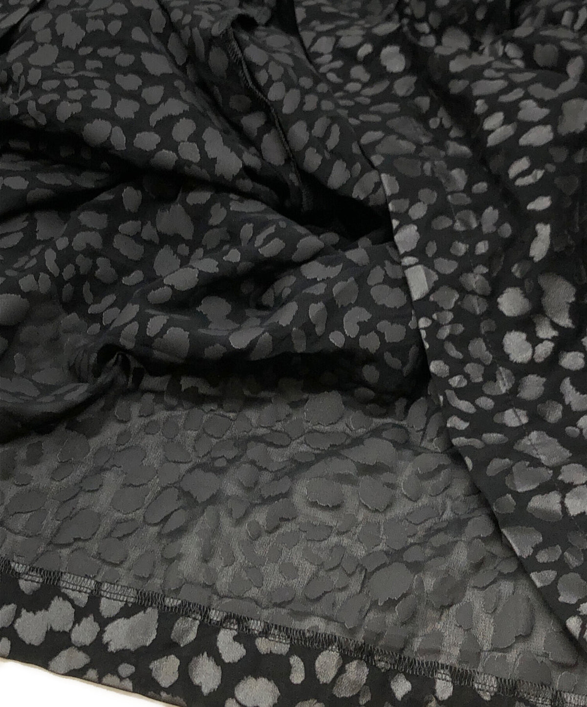 [Pre-owned] BLACK COMME des GARCONS Suspender Leopard Skirt 1G-A001