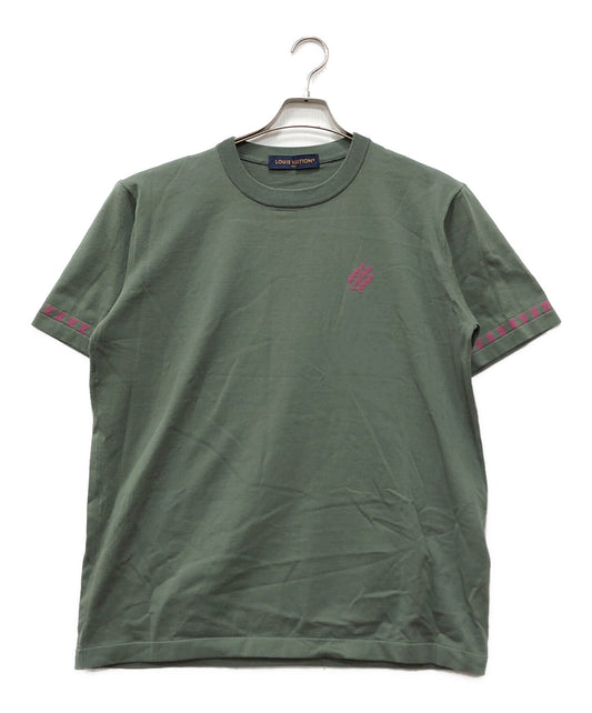 [Pre-owned] LOUIS VUITTON Signature cotton crew neck RM252MQ Z34 HRN47W