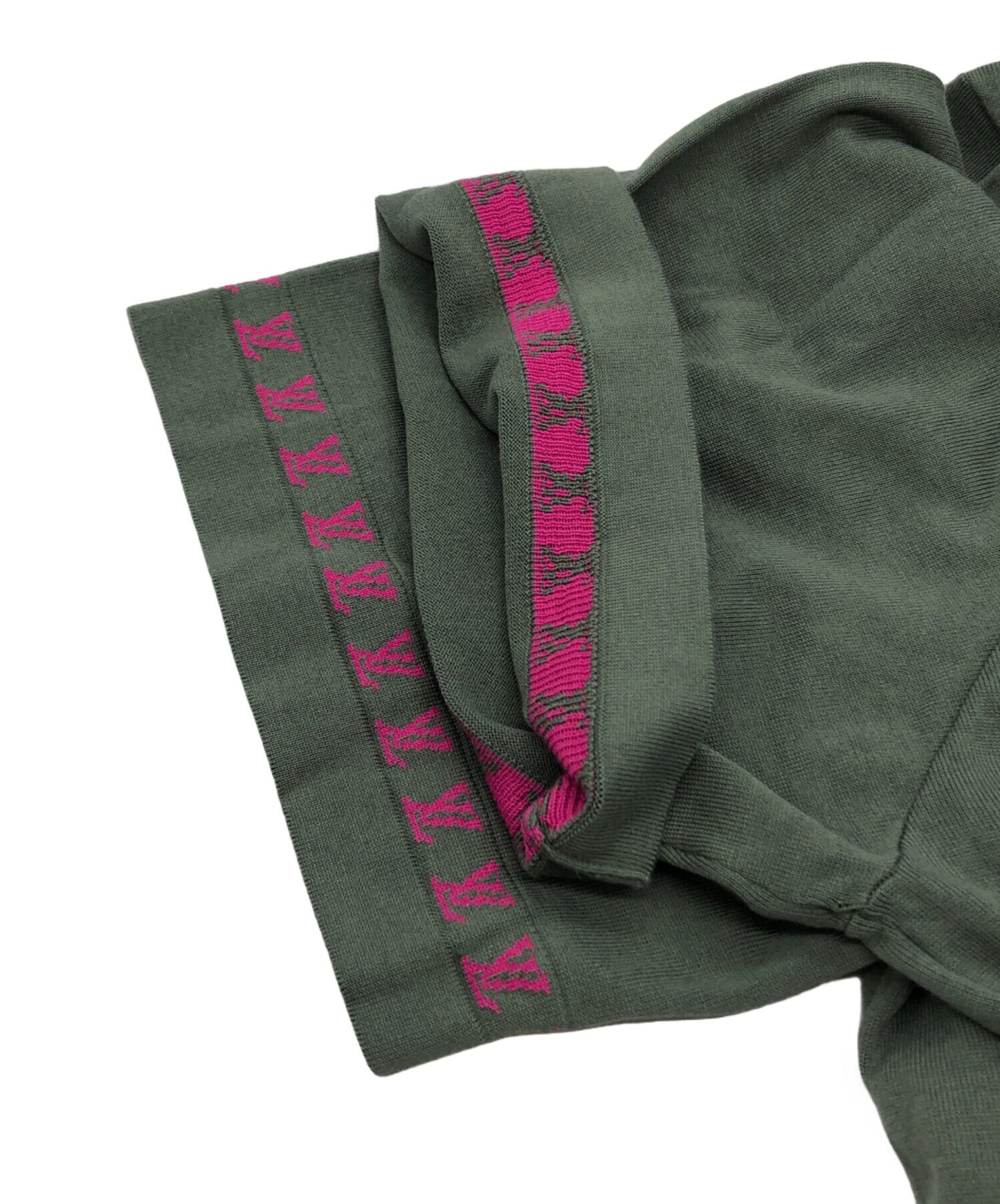 [Pre-owned] LOUIS VUITTON Signature cotton crew neck RM252MQ Z34 HRN47W
