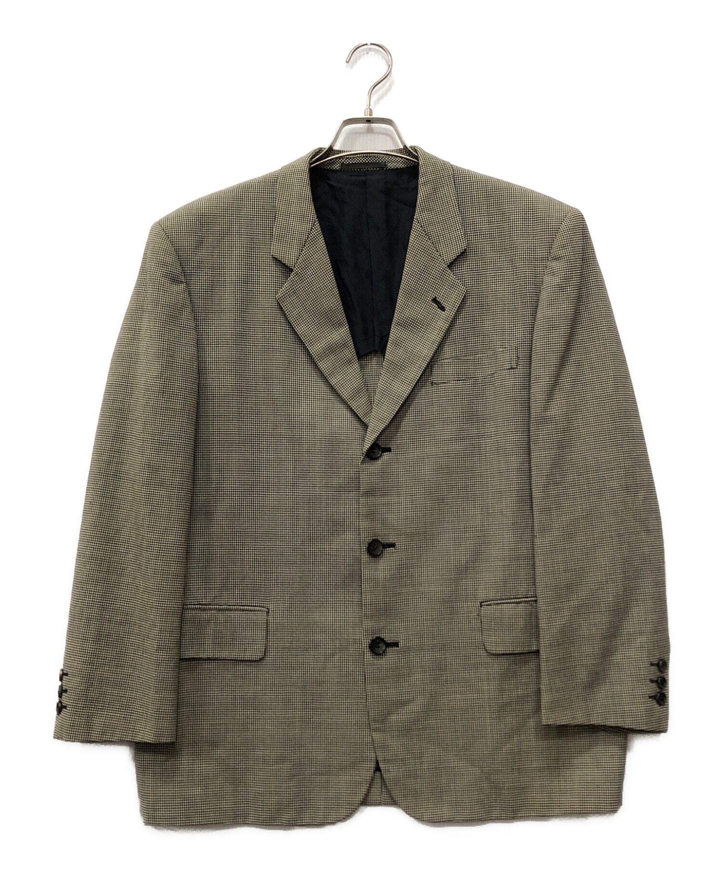 [Pre-owned] COMME des GARCONS HOMME Staggered Pattern 3B Jacket HJ-10049S