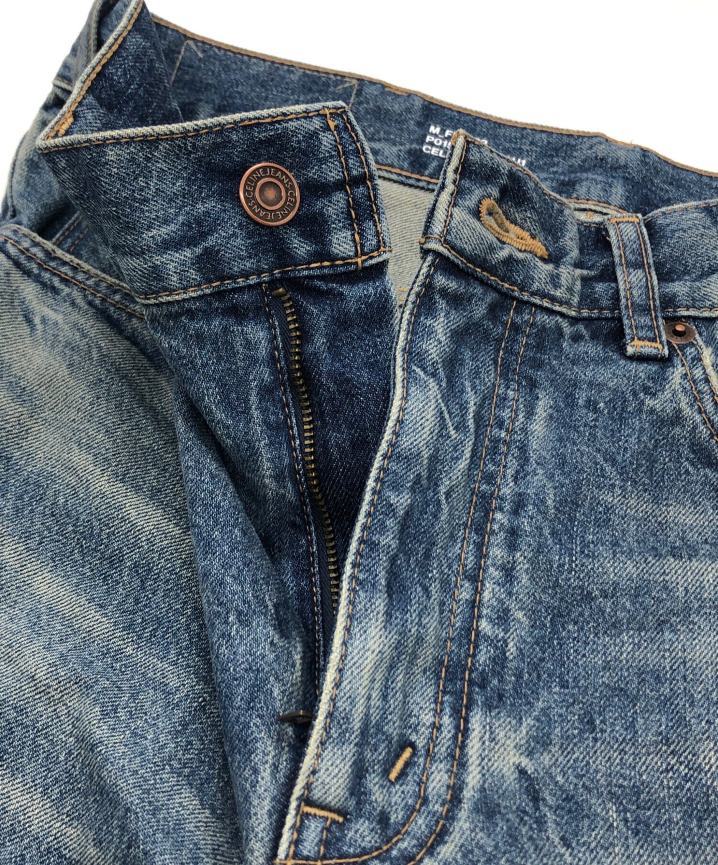 [Pre-owned] CELINE flared surf jeans P015 967W CAU1