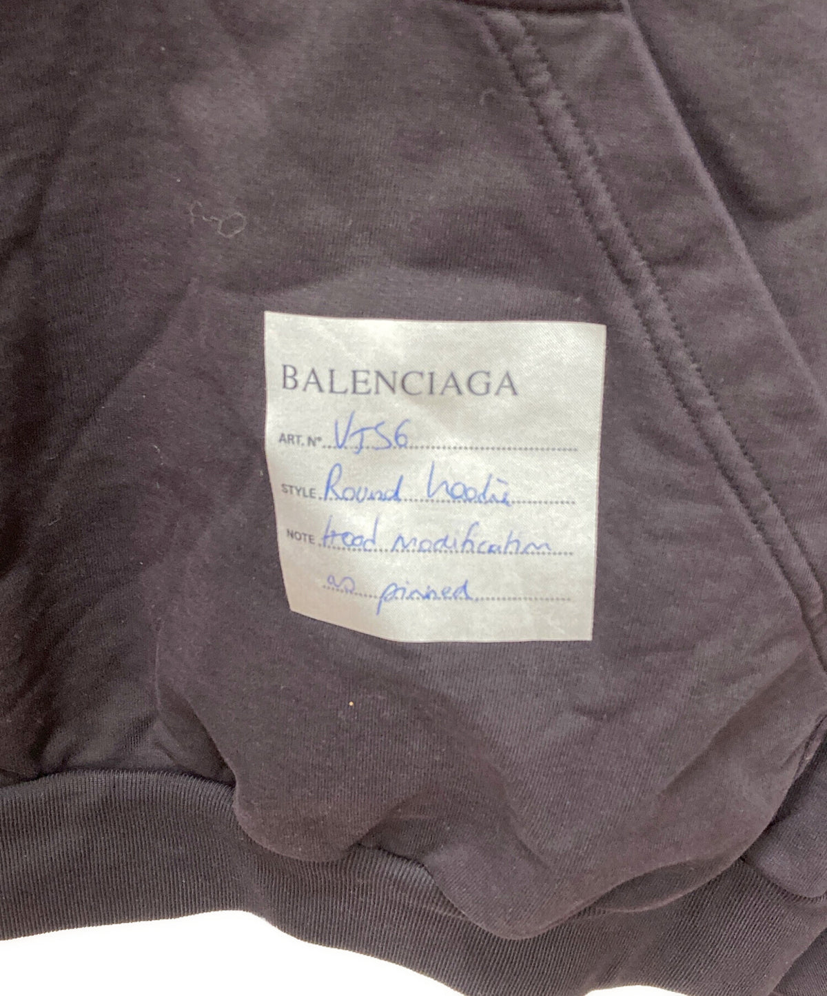 [Pre-owned] BALENCIAGA SAMPLE STICKER PARKER 761458