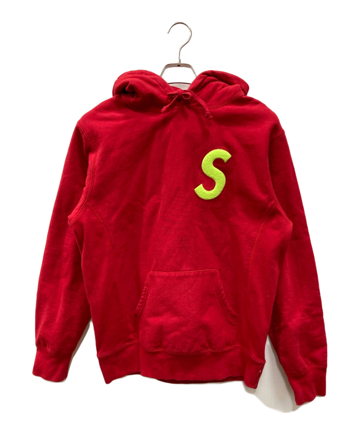 [Pre-owned] SUPREME S Logo Hooded Sweatshirt